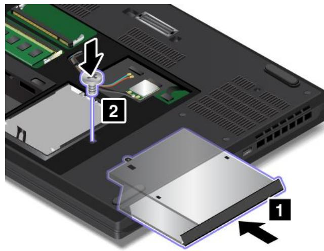 LENOVO THINKPAD P70 - Replacing the optical drive - 2