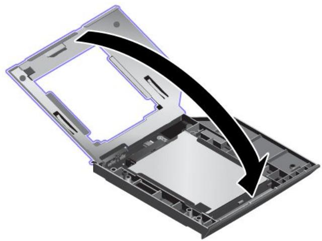 LENOVO THINKPAD P70 - Replacing the hard disk drive in the Serial Ultrabay Enhanced bay - 5