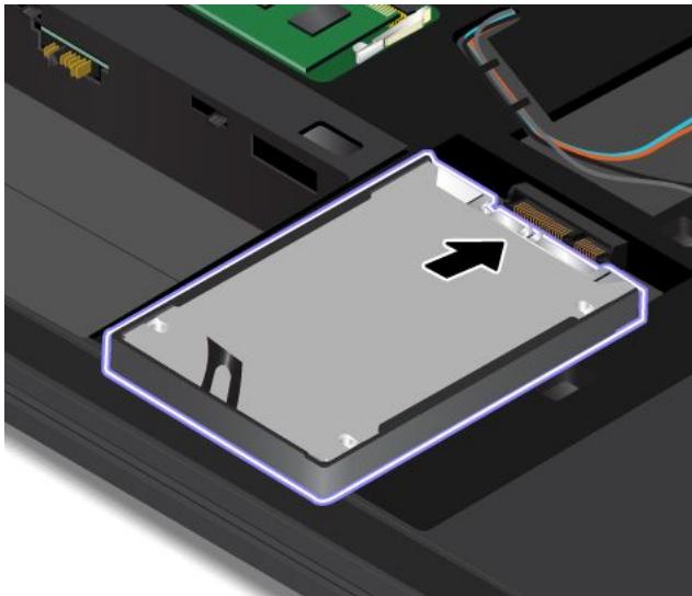 LENOVO THINKPAD P70 - Replacing the hard disk drive under the bottom cover - 2