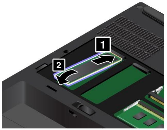 LENOVO THINKPAD P70 - Replacing the M.2 solid-state drive - 3