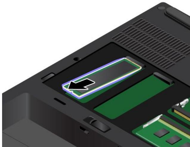 LENOVO THINKPAD P70 - Replacing the M.2 solid-state drive - 2