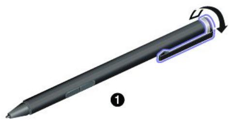 LENOVO THINKPAD P70 - Installing a battery to power the pen - 1