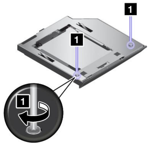 LENOVO THINKPAD P70 - Replacing the hard disk drive in the Serial Ultrabay Enhanced bay - 6