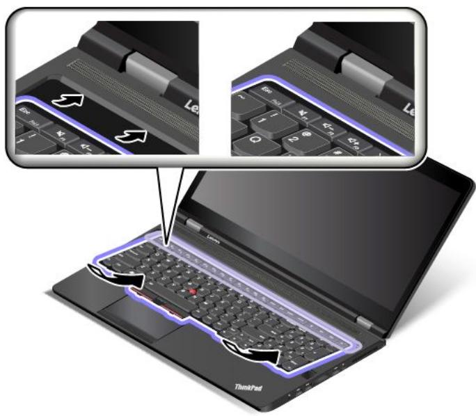 LENOVO THINKPAD P70 - Installing the new keyboard - 2