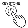HITACHI EDS3170AT - Appuyer sur le bouton KEYSTONE - 1