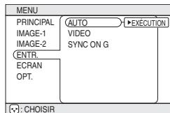 HITACHI EDS3170AT - Menu ENTR. (Entrée) - 1