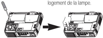 HITACHI EDS3170AT - Remplacer la lampe - 1