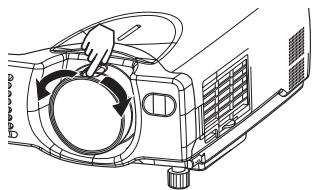 HITACHI EDS3170AT - Utiliser la bague de mise au point pour ajuster l'image - 1