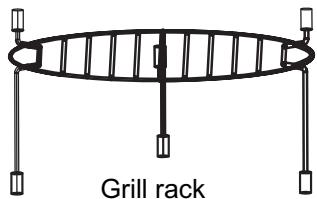 HITACHI MCE42C - Names of Oven Parts - 2