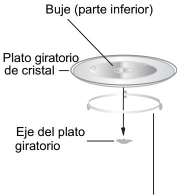 HITACHI MCE42C - MONTAJE DEL PLATO GIRATORIO - 1