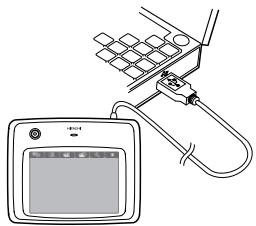 HITACHI TB-1 - Mise en place de la pile au lithium-ion - 2