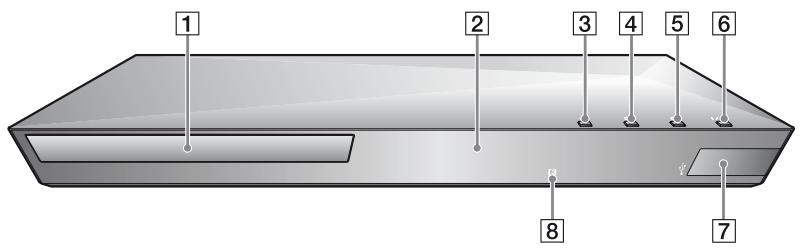 SONY SS 5100 - Panneau avant - 1
