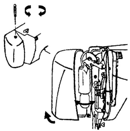 QUIGG MD11836 - Remplacement de la lampe de la machine à coudre - 1