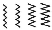 QUIGG 26081731 - Point zigzag - 1