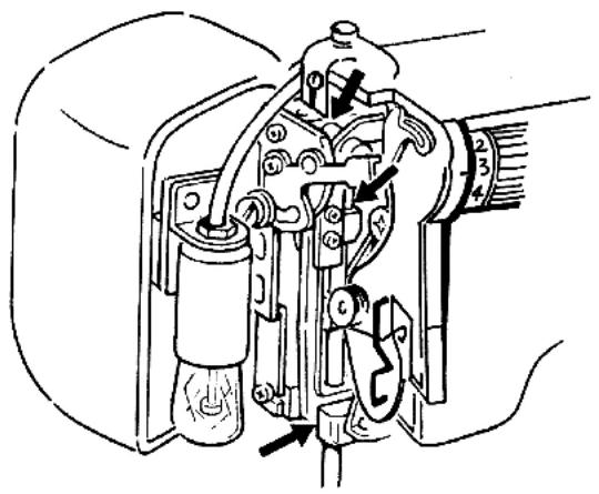 QUIGG 4015625500291761 - Lubrification de la partie située derrière le couvercle de la machine - 1