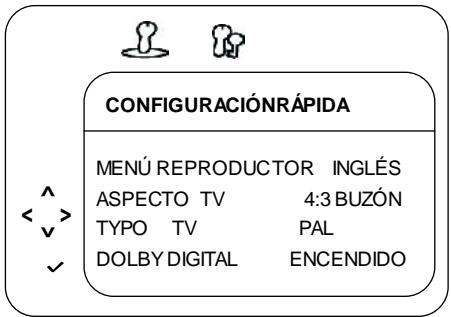 LEXIBOOK C1320PTVD - MENÜ DE INICIO RÁPIDO - 1