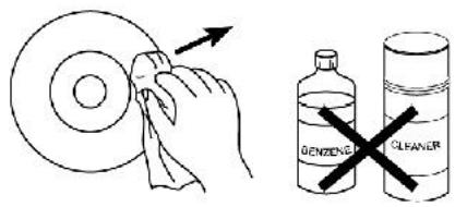 LEXIBOOK C1320PTVD - Caring for Discs - 2