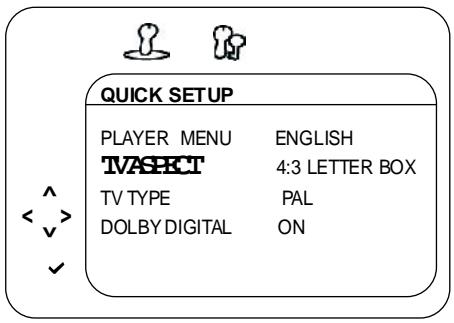 LEXIBOOK C1320PTVD - TO ACCESS THE QUICK START MENUS: - 1