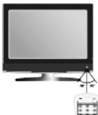 LEXIBOOK LCDDVD3BBFR - Mise en place des piles de la télécommande - 4