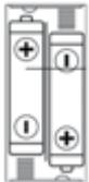 LEXIBOOK METEOCLOCK PURE SM1670 - Instalacao das pilhas no sensor remoto - 1