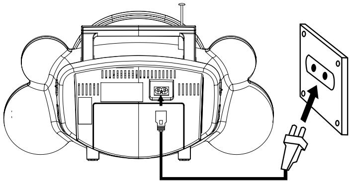LEXIBOOK RADIO LECTEUR CD FERRARI RCD150FE - AC-WERKING - 1