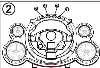 LEXIBOOK RADIO LECTEUR CD FERRARI RCD150FE - TO REPEATEDLY PLAY BACK ONE TRACK - 2