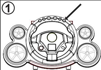 LEXIBOOK RADIO LECTEUR CD FERRARI RCD150FE - RÉPÉTER LA LECTURE D'UNE PISTE - 1