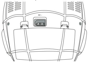 LEXIBOOK RADIO LECTEUR CD KARAOKE SPIDERMAN K11SP - Mise en place des piles - 1