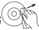 LEXIBOOK RCD200TS - Caring for compact discs - 2