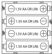 LEXIBOOK RP500DP - Informazioni sulle batterie - 1