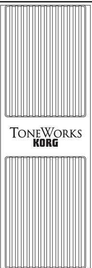 KORG AX3000G - Manuel d'utilisation - 10