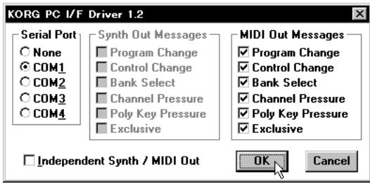 KORG PA80 - INSTALLATION DES KORG MIDI-DRIVER UNDER WINDOWS 95/98 - 6
