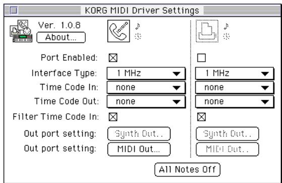 KORG PA80 - SETTING UP THE KORG MIDI DRIVER (MACINTOSH) - 2