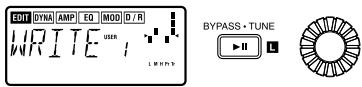 KORG PX3B - 9) WRITE (Sauvegarde) - 1