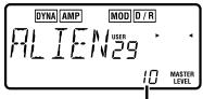 KORG PX3B - MASTER LEVEL (Gesamtlautstärke) - 1