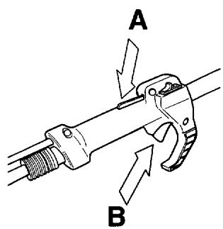 JONSERED BP 40 - Verrou d'accélérateur - 1