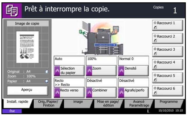 OLIVETTI D-COPIA 6500 - Interruption de copie - 1