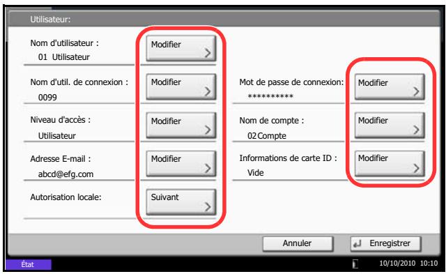 OLIVETTI D-COPIA 6500 - Connexion d'un utilisateur possédant les droits d'administrateur - 1