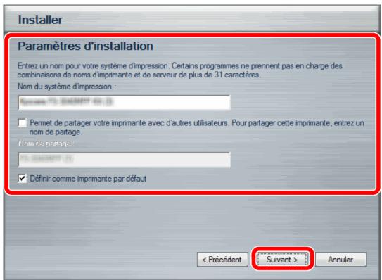 OLIVETTI D-COPIA 6500 - Installation du pilote d'imprimante sous Windows - 6