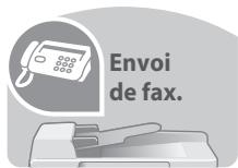 OLIVETTI D-COPIA 6500 - Pour envoyer un FAX - 1