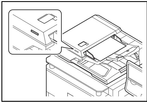 OLIVETTI D-COPIA 6500 - Voyant de mise en place des originaux - 1