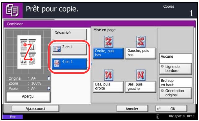 OLIVETTI D-COPIA 6500 - Types de limites de page - 9