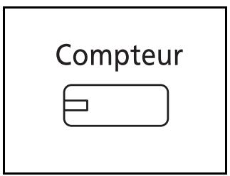 OLIVETTI D-COPIA 6500 - Vérification du compteur - 1