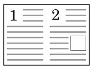 OLIVETTI D-COPIA 6500 - Types de limites de page - 1