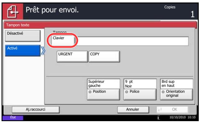 OLIVETTI D-COPIA 6500 - Tampon texte - 1