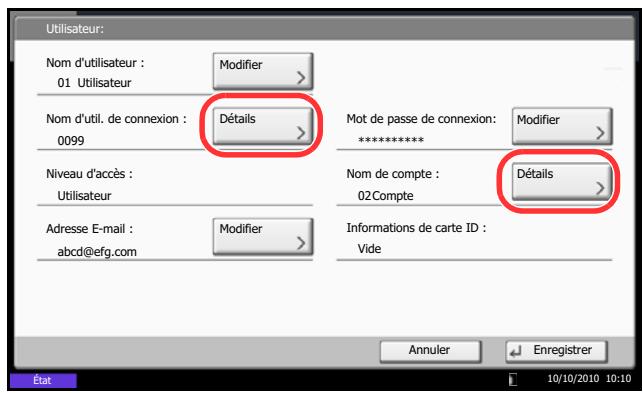 OLIVETTI D-COPIA 8000 - Connexion d'un utilisateur ne possedant pas les droits d'administrateur (propriete utiliseur) - 1