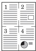 OLIVETTI D-COPIA 8000 - Types de limites de page - 8