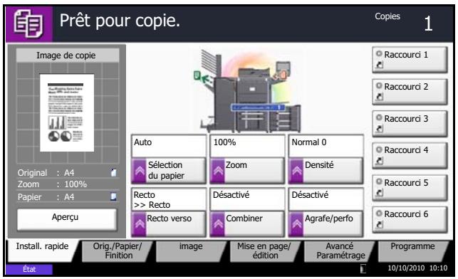 OLIVETTI D-COPIA 8000 - Modification des enregistements - 1