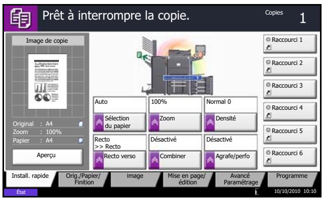 OLIVETTI D-COPIA 8000 - Interruption de copie - 1