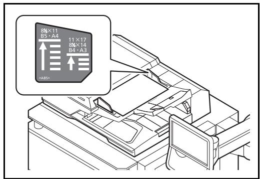 OLIVETTI D-COPIA 8000 - Comment charger les originaux - 3
